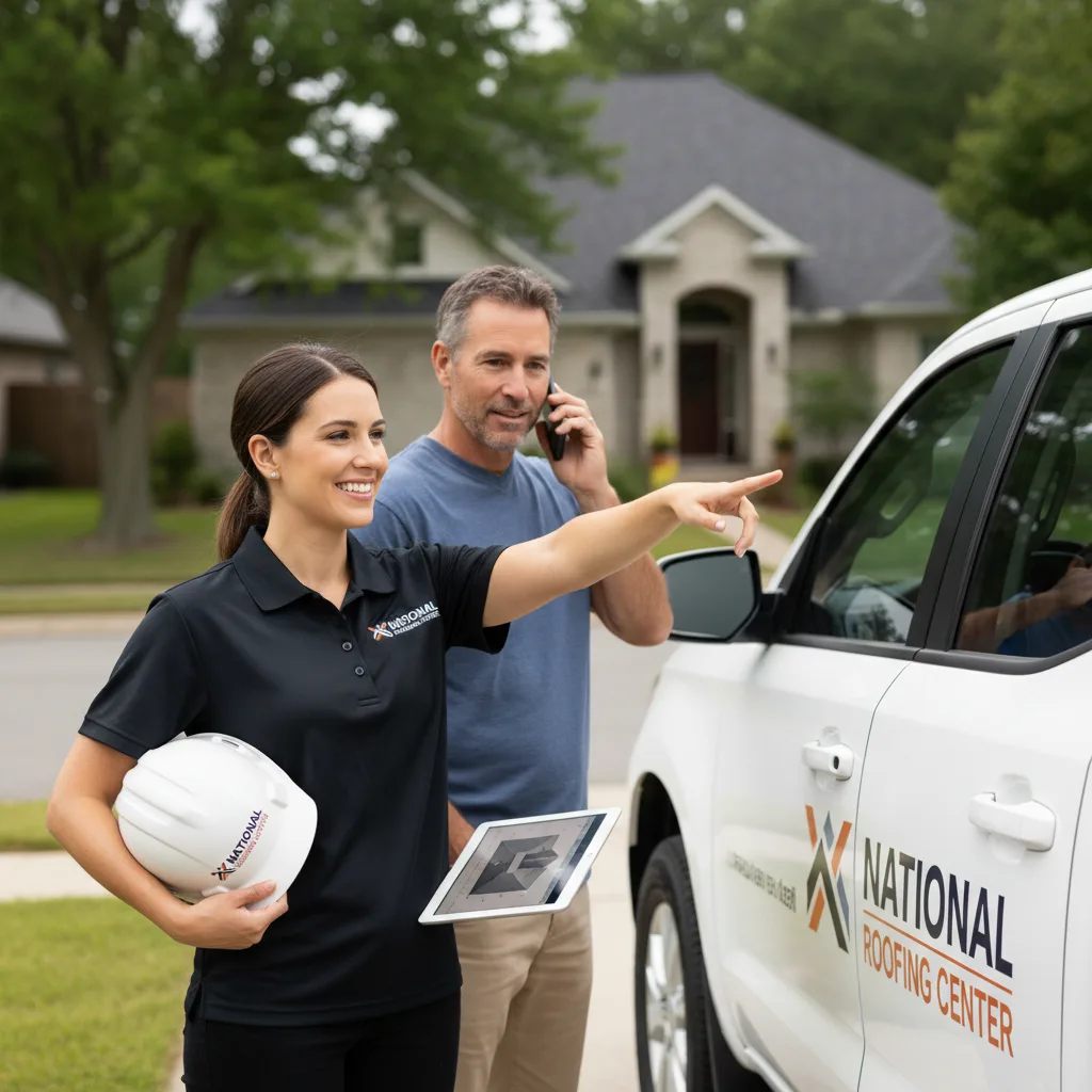 National Roofing Center customer support in Clay